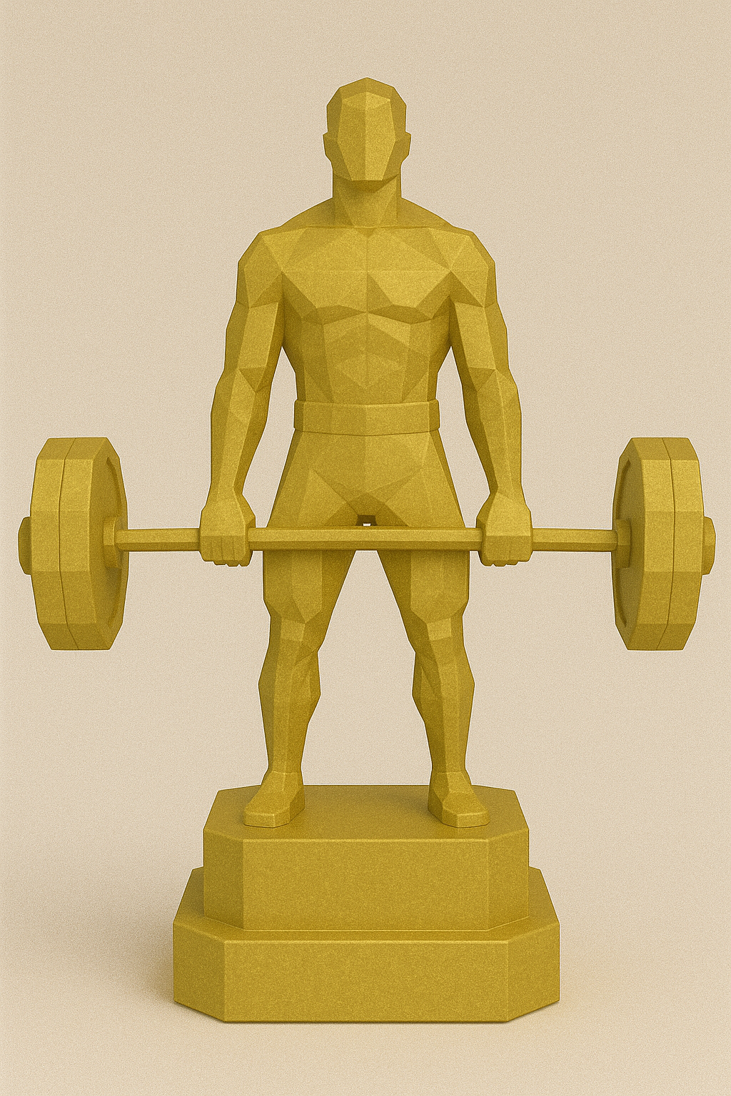 Low-Poly Series | Powerlifting & Weightlifting | Deadlift