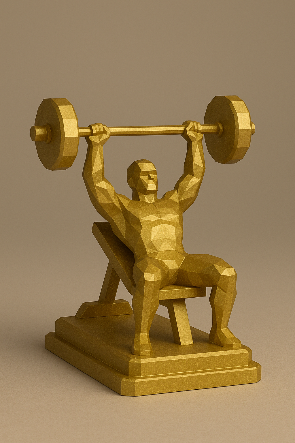 Low-Poly Series | Powerlifting & Weightlifting | Incline Bench