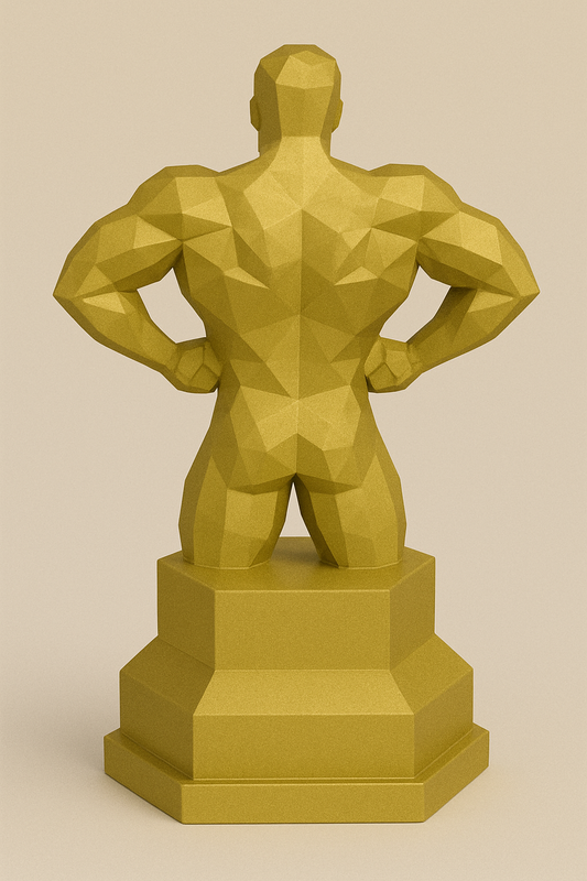 Low-Poly Series | Bodybuilding | Lat Spread |