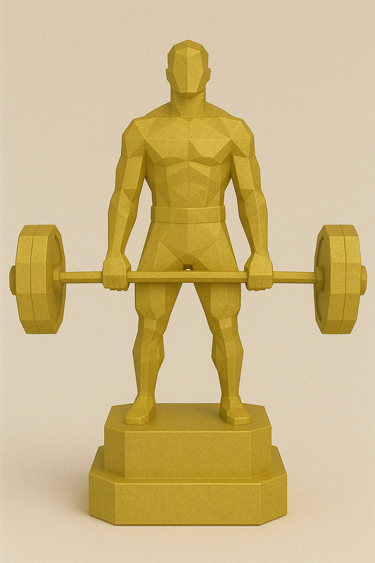 Low-Poly Series | Powerlifting & Weightlifting | Deadlift