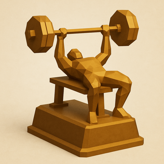 Low-Poly Series | Powerlifting & Weightlifting | Bench Press