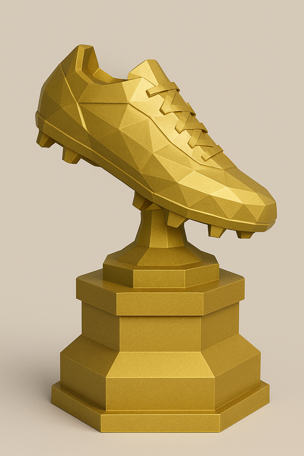 Low-Poly Series | Football | Shoe