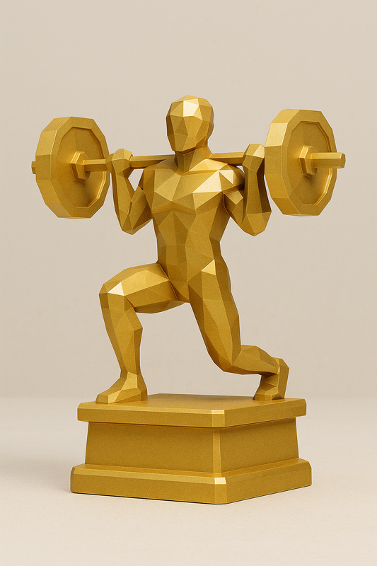 Low-Poly Series | Powerlifting & Weightlifting | Lunges