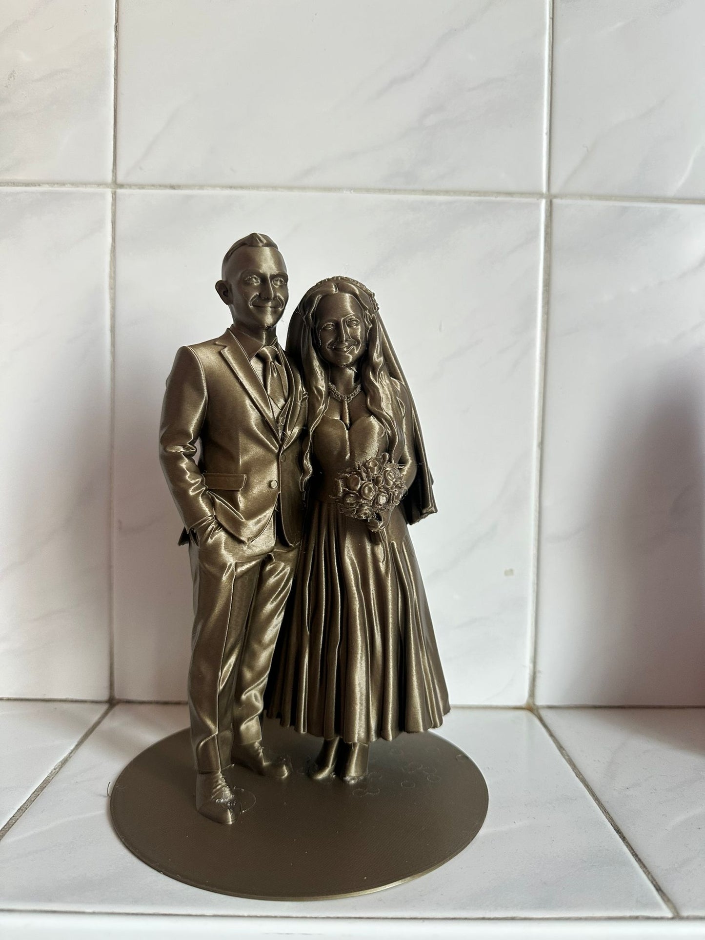 Custom Wedding Topper | Your Image in 3D | Trophy Cafe